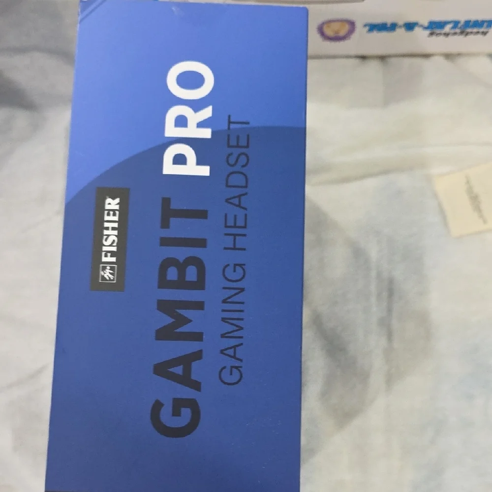Fisher Gaming Headset with Blue LED Lights